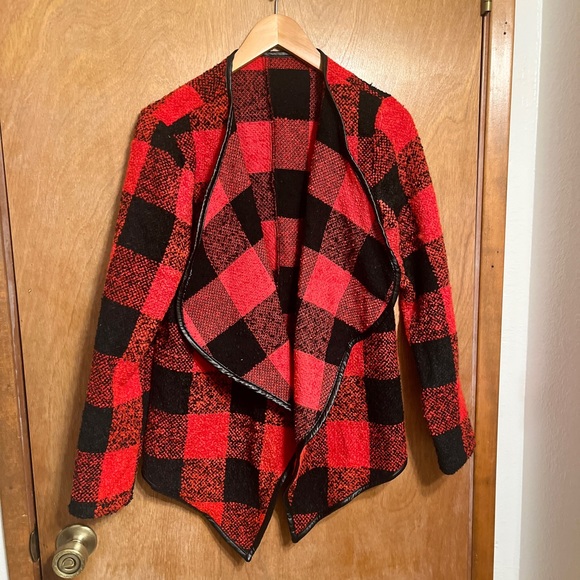 Red and Black Plaid Jacket - Picture 1 of 3